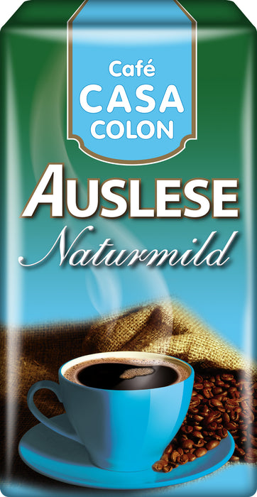 CASA COLON - GROUND COFFEE - AUSELESE NATURMILD - 500 G