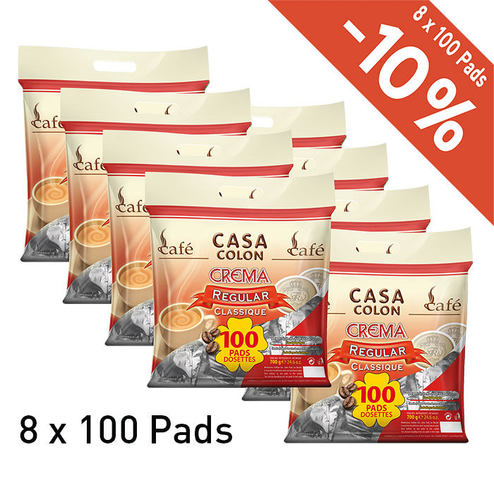 CASA COLON - SENSEO®* COMPATIBLE COFFEE PADS - CLASSIC - 100 PCS