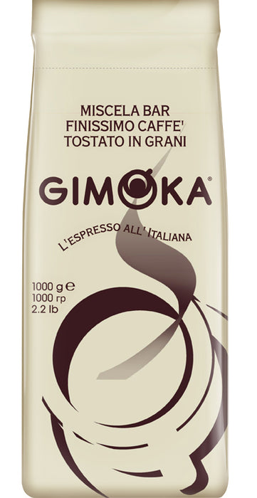 GIMOKA - CAFÉ EN GRAINS - ESPRESSO ALL'ITALIANA GRAN RICCO - 1 KG