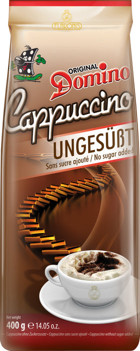 DOMINO - INSTANT COFFEE - CAPPUCCINO WITHOUT ADDED SUGAR - 400 G